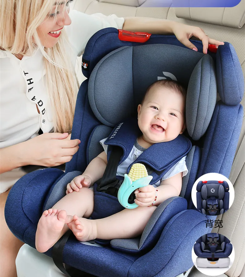 ISOFIX детские автомобильные безопасные сиденья, регулируемые детские автомобильные сиденья От 0 до 12 лет, большой угол ComfortInterface, автомобильные безопасные сиденья, костюм для 9-36 кг