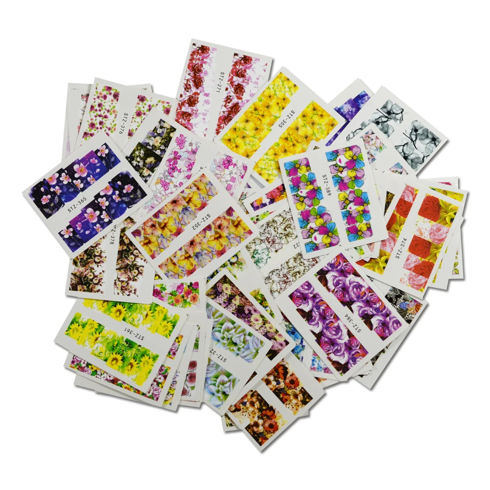48 шт. разноцветные наклейки для ногтей видов|manicure tips|nail foilnail stickers decals |