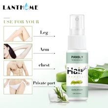 PANSLY эпиляция спрей средство для безболезненного удаления волос крем без воска гладкие ноги, руки, подмышек, интимная депиляция пузырь Прямая поставка