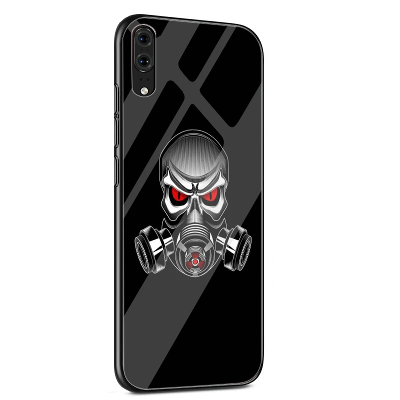 Стеклянный чехол для телефона Desxz Huawei Mate Honor 8X 9 10 7A 20 P30 P20 P10 Lite Pro P Smart сумка Metro