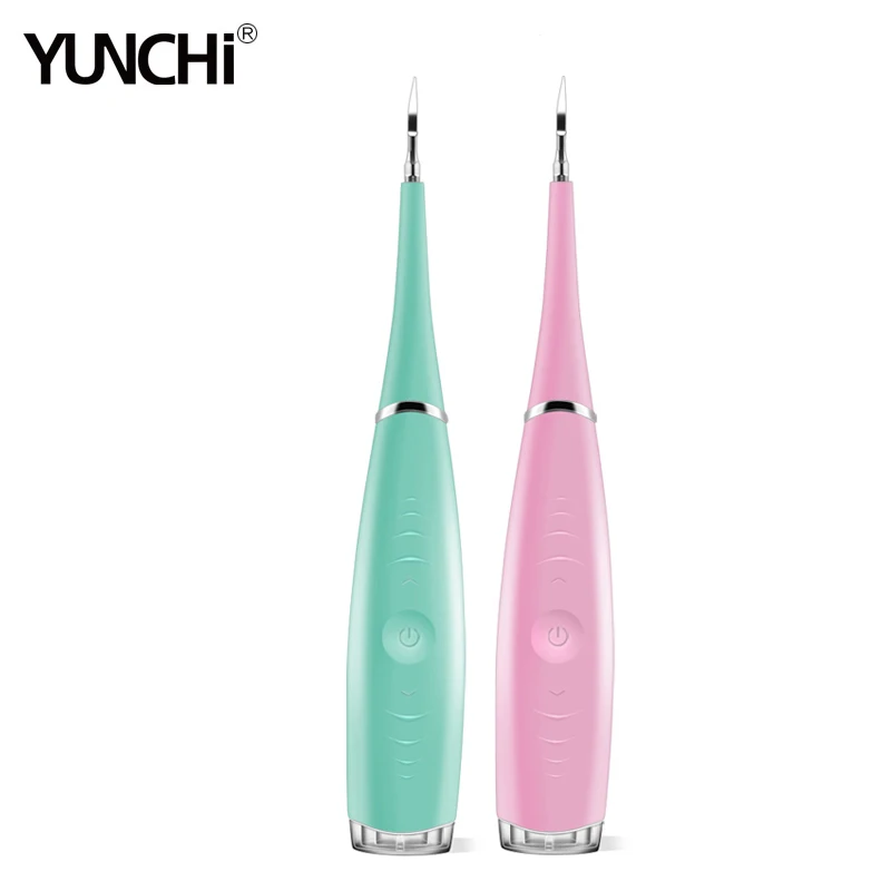 Electric Sonic Dental Scaler Tooth Stains Calculus Tartar Clean Tooth Whiter Polish Machine Rechargable Oral Hygiene Care Tools
