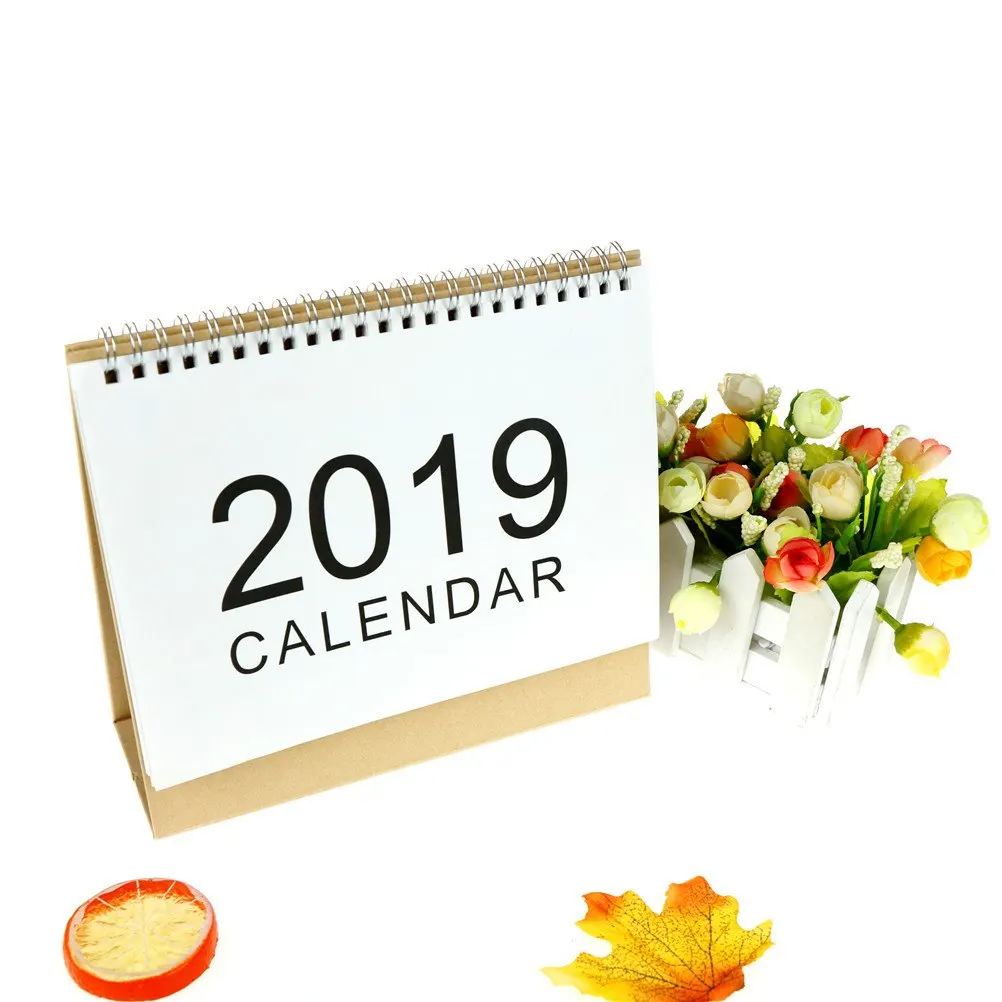 2018 Настольный календарь 2019 еженедельник Ежемесячный план, чтобы сделать список Настольный календарь ежедневно Rainlendar простой стиль