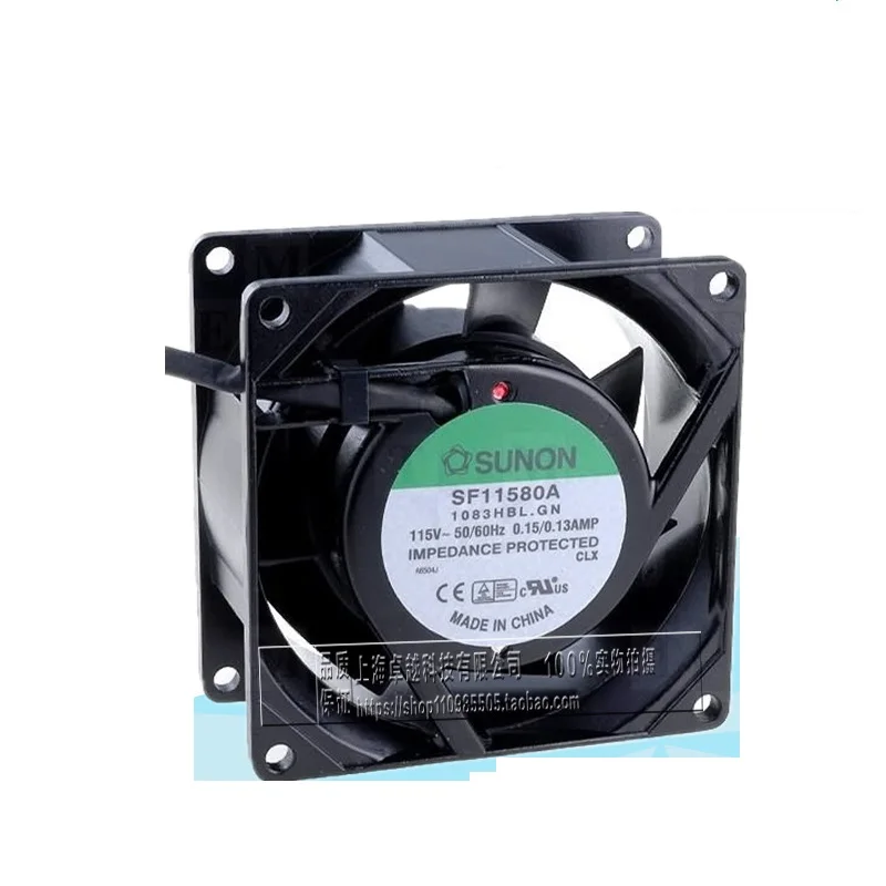 

New original F11580A-1083HSL.GN AC fan 115VAC