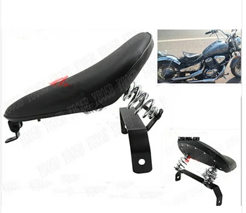 

Motorcycle Solo Spring Seat +Mounting Bracket For Motorcycle Street Bike Dual Sport Bike Chopper Custom Cruisers Motorcycle Bike