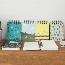 Портативный график милые животные мультфильм спираль блокнот мини портативный блокнот для путевых заметок карманные блокноты прекрасный подарок