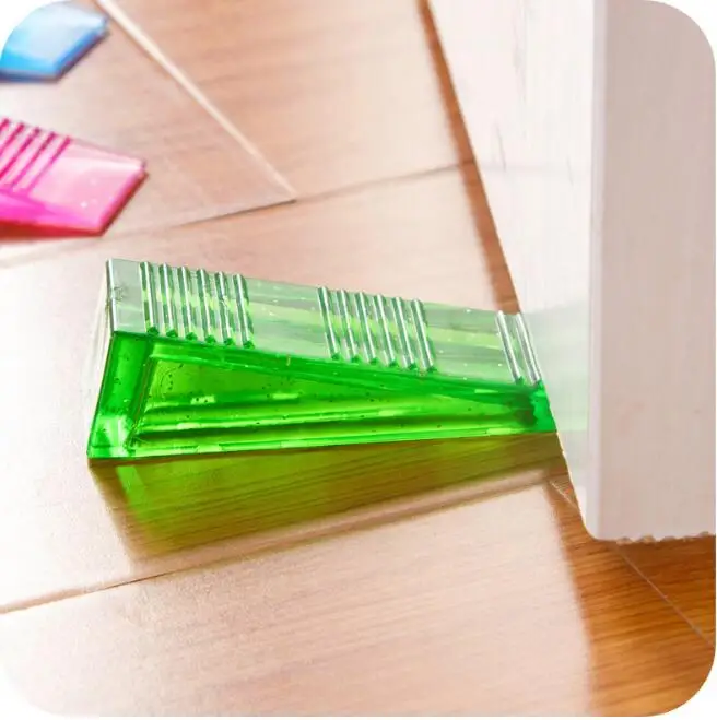 Kawaii Cartoon Door Stop Stoppers slamming prevent finger injurie Children Baby Safety Gate Doorway Kids Rubber Guard protection