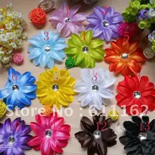 500 шт. цветок лилии волосы детей волос украшают цветок ребенка Лили волосы девушки волосы лук