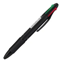12 шт. четыре в одном 0.7 мм шариковая ручка четыре цвета шариковая ручка черный держатель гладкой перо студентов стационарные