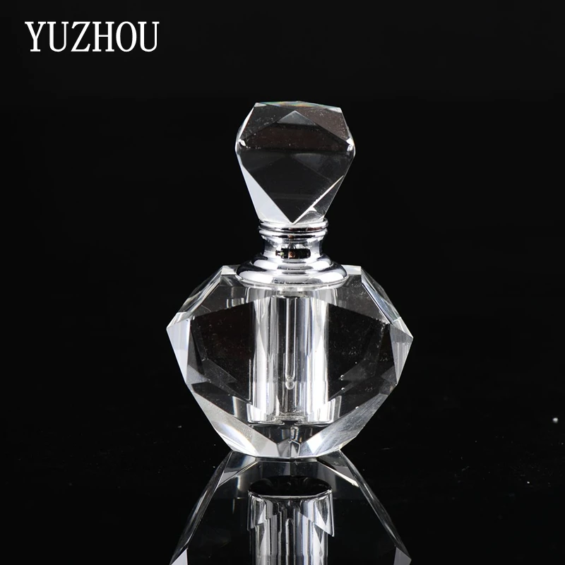 

6 ml Transparent k9 Crystal Glass Perfume Bottle Vintage Empty Containers Bottles Women Mini Refillable Perfume Bottles Decorate