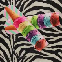 Милые гетры Лолита принцессы HARAJUKU носки с принтом длинные хлопковые носки отбивающие сладкие пустынные мороженое фрукты подарок на день рождения KCW035