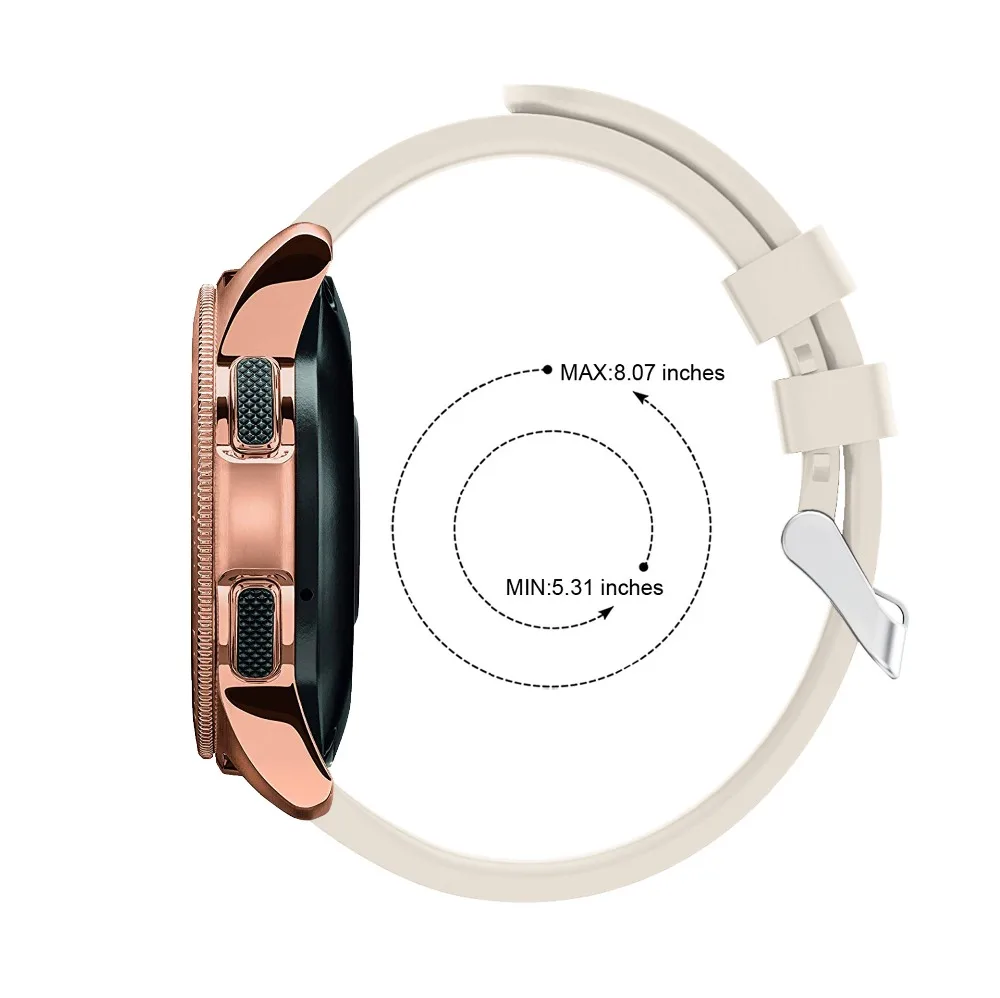 Ремешок 42 мм для Samsung Gear Sport / S2 classic Huami Amazfit Bip Youth Watch Huawei watch 2 pro 20 мм|Ремешки часов| |
