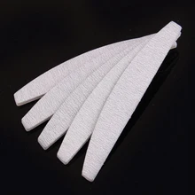 5Pcs/Lot Nail File 100/180 Sanding Buffer Block Pedicure Manicure Buffing Polish Beauty Tools Professional Nail Files Grey BOS