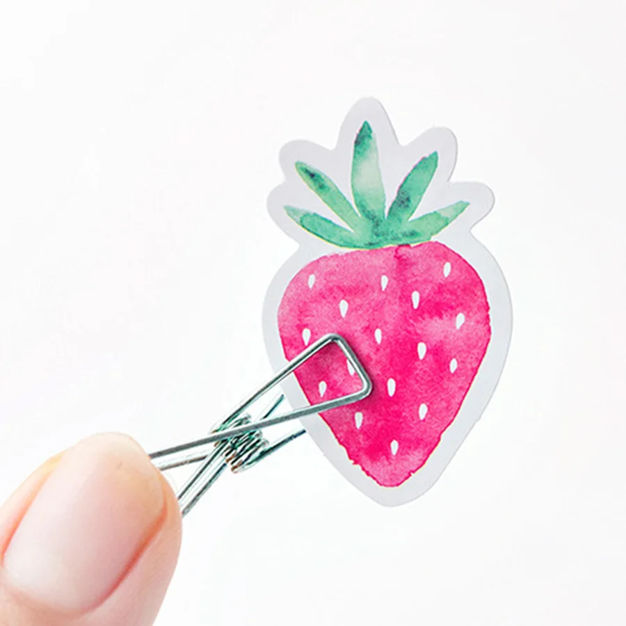 46Pcs/Box Fruits Stickers Strawberry Pineapple Decorative Adhesive Sticker For Kids DIY Photo Albums Decorations Scrapbooking 46Pcs/Box Fruits Stickers Strawberry Pineapple Decorative Adhesive Sticker For Kids DIY Photo Albums Decorations Scrapbooking