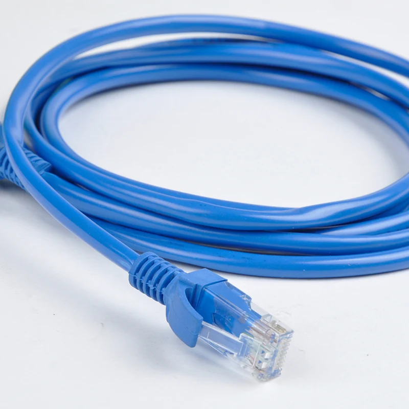 2 M CAT5E RJ45 69in Azul Patch Cable macho para macho Rede