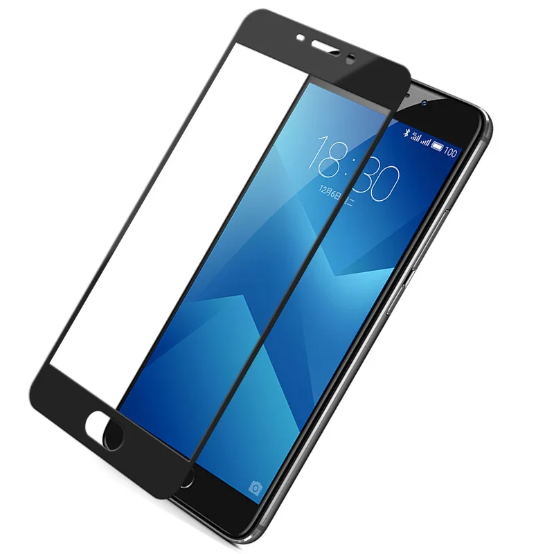 

50pcs Full screen coverage tempered screen film for meizu pro 7 plus glass screen protector edge to edge protection saver