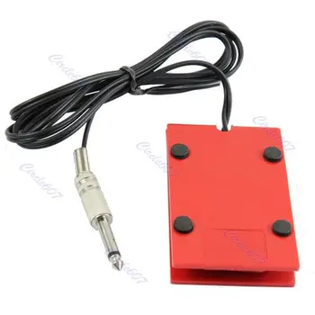 

Red Acrylic Tattoo Machine Footswitch Power Supply Foot Pedal Controller