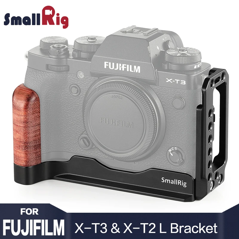

SmallRig Quick Release L Plate for Fuji X-T3 Camera L-Bracket for Fujifilm X-T3 and X-T2 Camera 2253