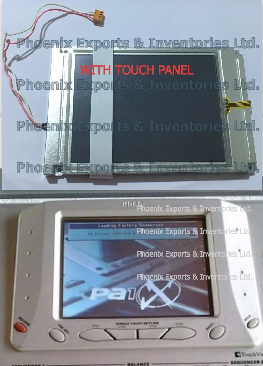 

Brand New Korg LCD Display with Touch Screen Digitizer kit for Korg PA1X LCD Screen DISPLAY TOUCH Panel glass pad