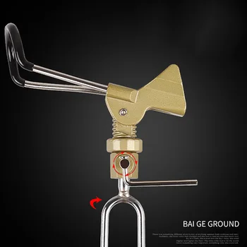 

Fishing Rod Holder Stainless Steel Support Pole Bracket Adjustable