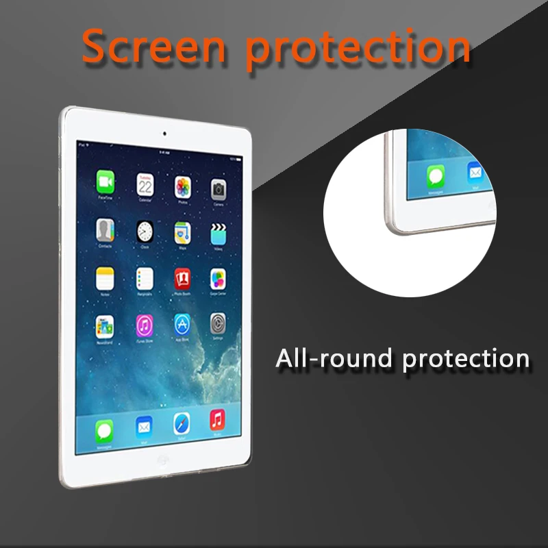 Мягкий Силиконовый ТПУ чехол для I Pad Mini 5 7 9 Pro 10 2019 2 11 2018 2017 модель A1822 A1823 Матовый