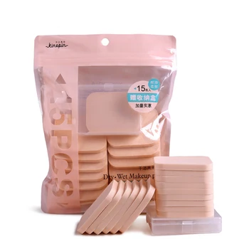 

2018 / new / 15 / box cosmetics puff soft female makeup foundation sponge no wet and dry makeup puff cosmetic mixing tool A00127