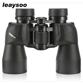 

LEAYSOO 7x30 10x42 Binocular profession BAK4 FMC Nitrogen Waterproof Low light level night vision Telescope Optics Binocular