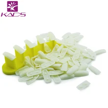 Plastic Nail Tips Display Practice Stand Holder +100pc nail tips False Nail Show Work Table Practice Manicure Nail Art Tools