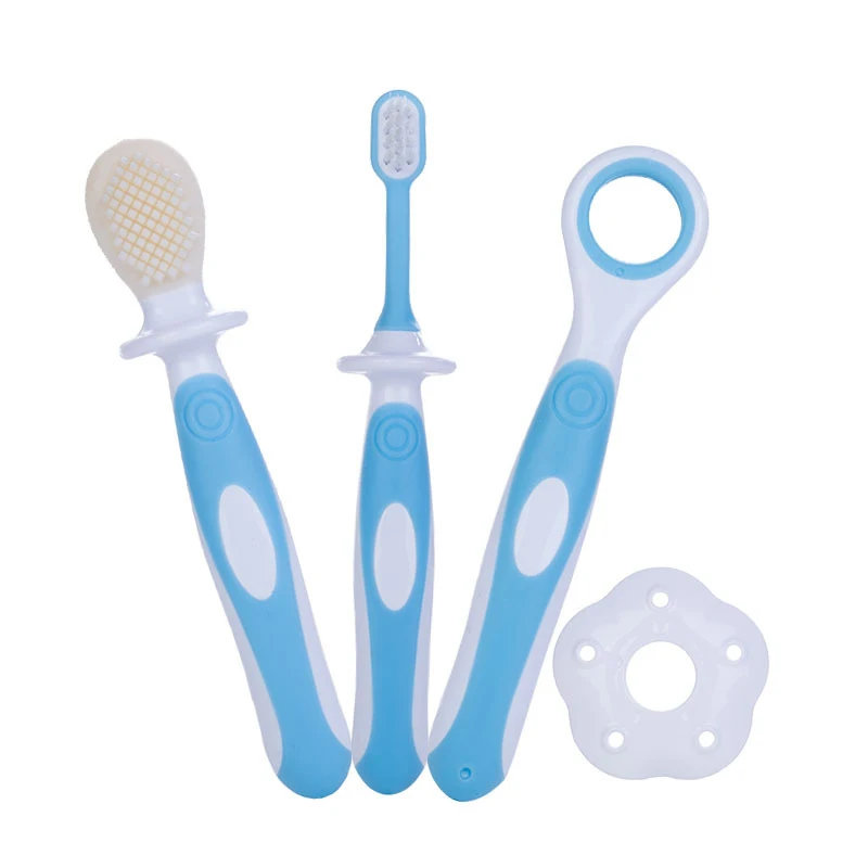 3 pcs/set Child training toothbrush combination set infant soft teeth