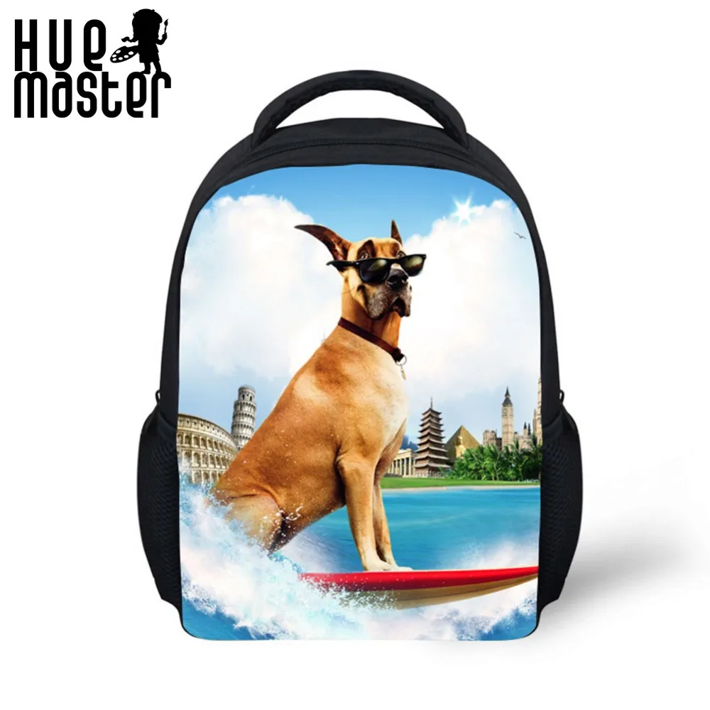 Dog Pattern Design Polyester High Quality 12 Child Backpacks Kids Daily