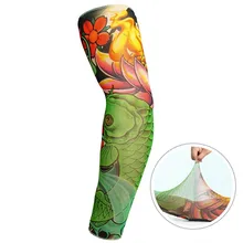 Спорт на открытом воздухе для рук с защитой от ультрафиолета рукава рыболовный велосипед тату-Тотем рукав эластичные дышащие крутые Аксессуары 1 шт