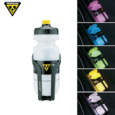 Topiak держатель для бутылки воды iGlow велосипедная клетка для бутылки воды для шоссейного велосипеда MTB ночного велоспорта высокая видимость - Цвет: cage and bottle