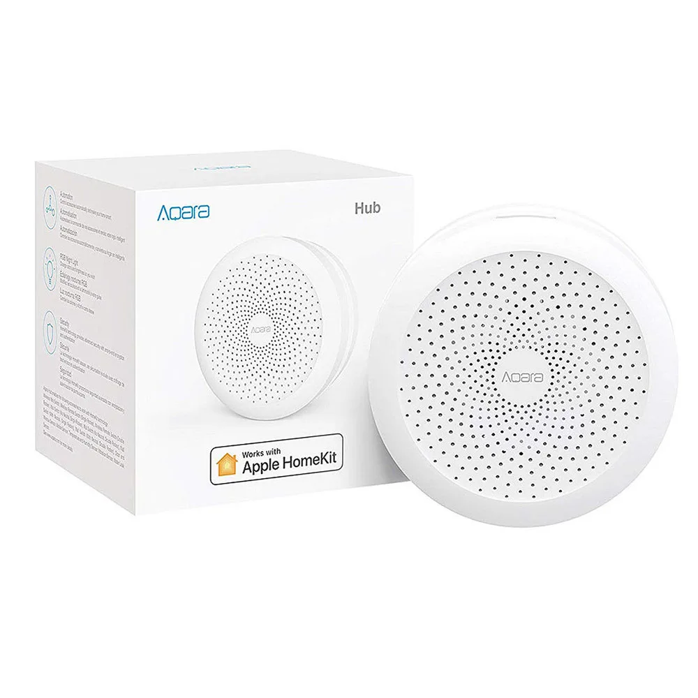 

Xiaomi Original Aqara ZHWG11LM Wireless WiFi Zigbee Smart Gateway for Home Automation HOMEKIT Version