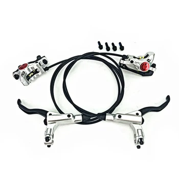 

MTB Mountain Bike Hydraulic Disc Brake levers Calipers Front Rear Set Bike Accessories ASD88