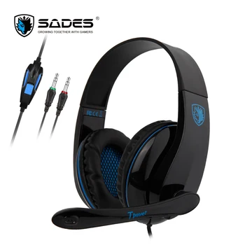 

SADES TPOWER USB Gaming Headset Stereo Sound Headphones Headphone For PC/XBOX/PS4