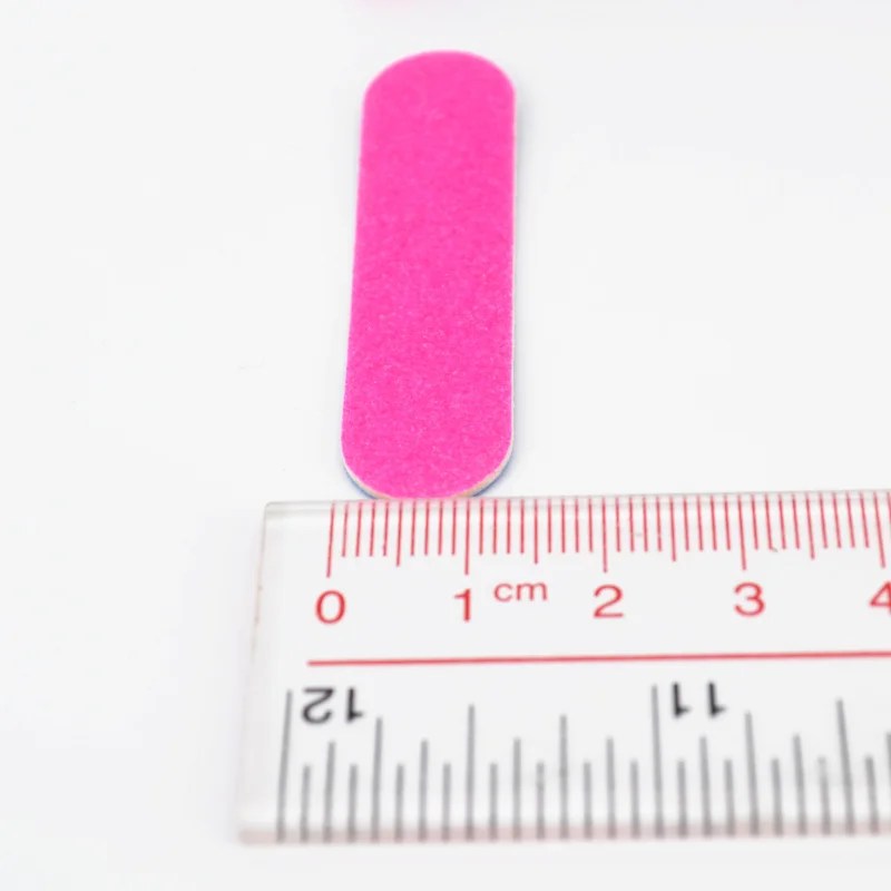 

Retail 1 Piece 100/240 Double Sided Grit Professional Nail Files Nail Buffer Buffing Slim Crescent Grit Nail Tools Nail File 70