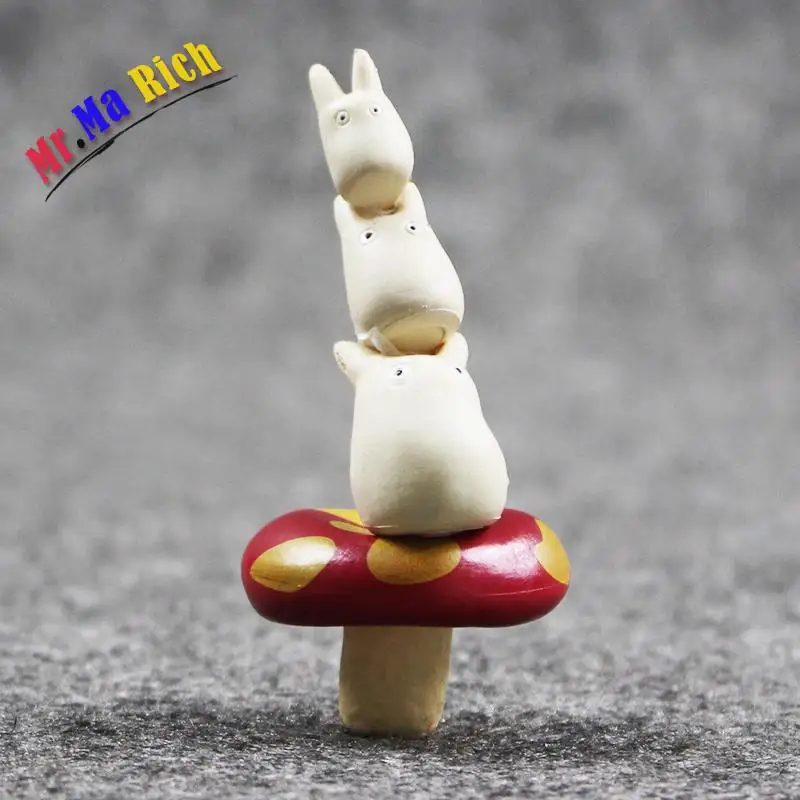 Il Mio Vicino Totoro фигурка игрушка Chibi Кот автобус Catbus сказочная пыль Ombrello Miyazaki Hayao Mini