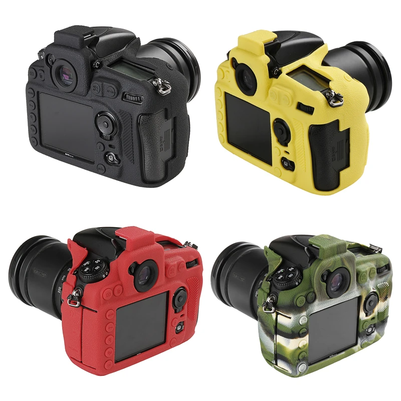 Rubber Silicon Protective Case Cover Protector Frame for Nikon D800 D810 Camera