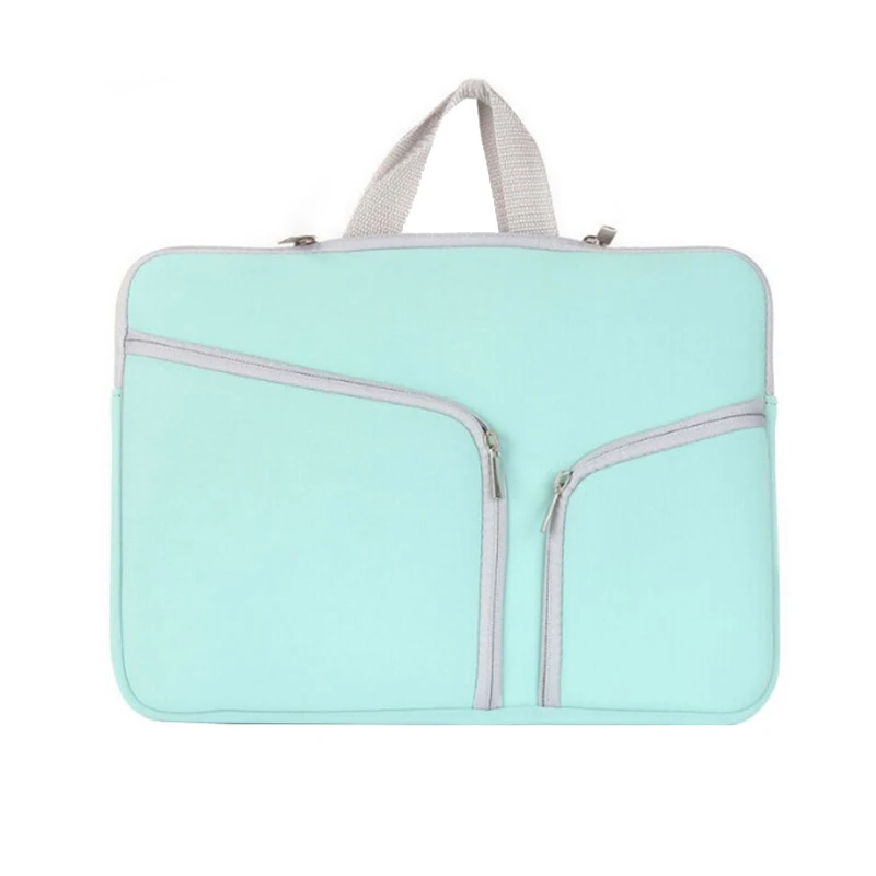 Zipper portable handbag For 14" Laptop Mint greenin Laptop Bags & Cases from Computer & Office