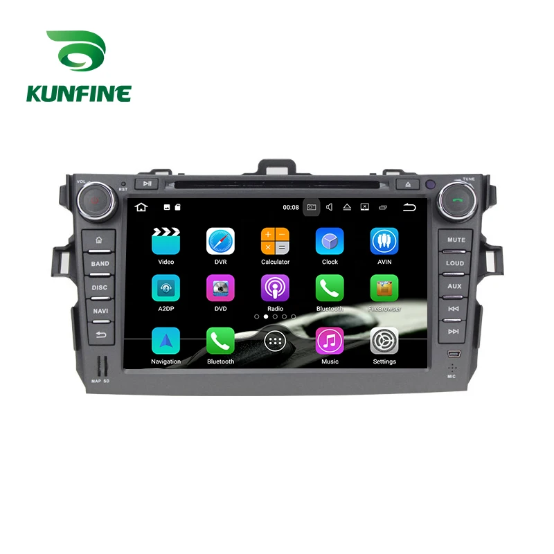 Android Car DVD GPS Navigation Multimedia Player Car Stereo For Toyota Corolla 2006-2011 8.0 Radio Headunit  (4)