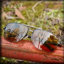 CAPONI, солнцезащитные очки для вождения, для мужчин, фотохромные, желтые линзы, день и ночь, очки, поляризационные, анти-дальний свет, солнцезащитные очки, BSYS8724