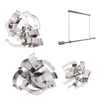 

30PCS 3 Styles Terry Clips Heavy Duty Lamp Holder Assorted Tool Stainless Steel Stable 32mm 13mm 25mm for Water Tube Lamp Tube
