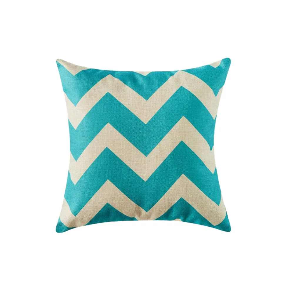 

HSU Decorative cushions for sofa 2019 Geometric Linen Pillow Sofa Throwing Pad Set Home Decoration cojines decorativos para sofá