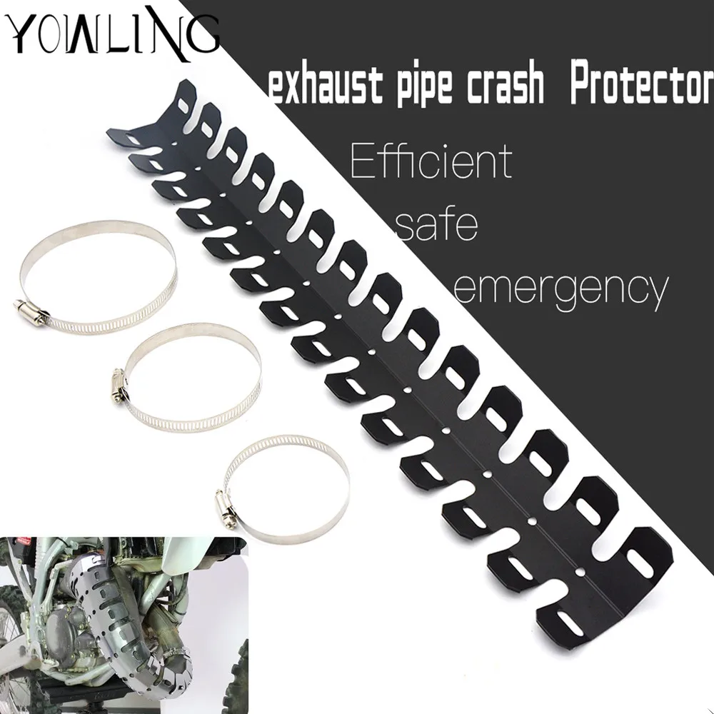 

Exhaust Muffler Pipe Protector Heat Shield Cover For honda PCX MSX 125 HOTNET KTM EXC 450 250 SX-F kawasaki KX 85 250F KFX50