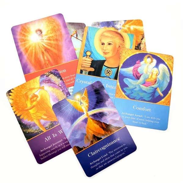

Magic Archangel Oracle Cards Earth Magic:read Fate Tarot Card Game For Personal Use Board Game A 45-card Deck