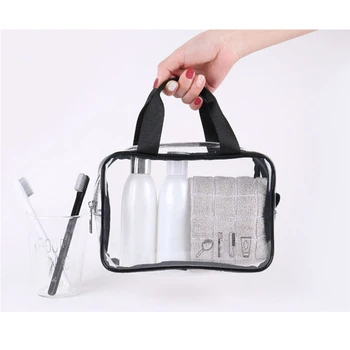 

Women's Transparent PVC multi-function Cosmetic Bag Travel Transparent Waterproof Beauty Cosmetics Accessories