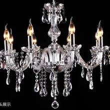 Современная люстра Блеск обувь с украшением в виде кристаллов люстры 4/6/8/10/12/15/18 дополнительные люстры с кристалла люстра светодиодный без абажура