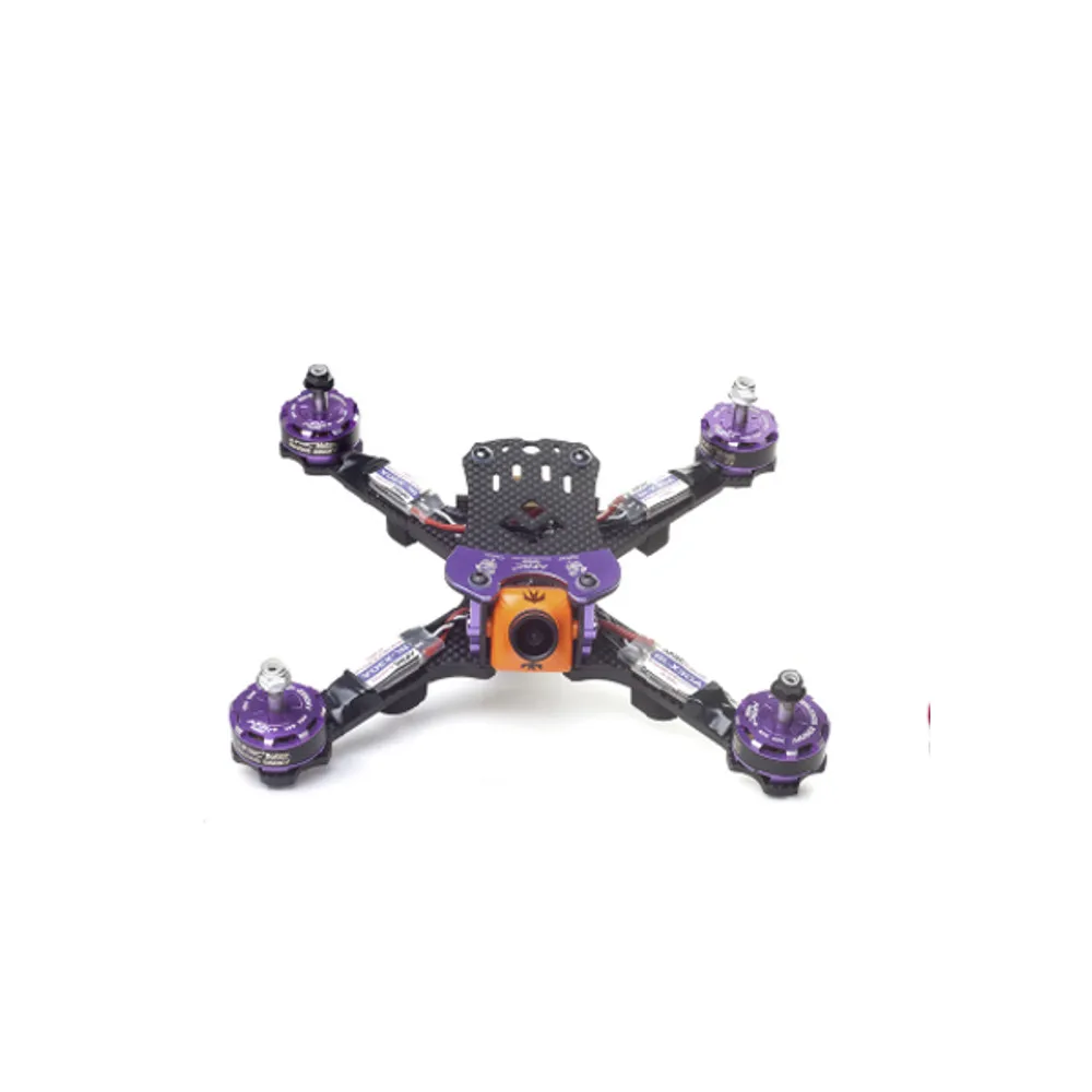 Гоночный Дрон GARTT Scorpion AFRC QR210 FPV F3 OSD 30A 2-6S w/FlySky I6S RTF RC Quadcopter FPV Racer - Цвет: Purple