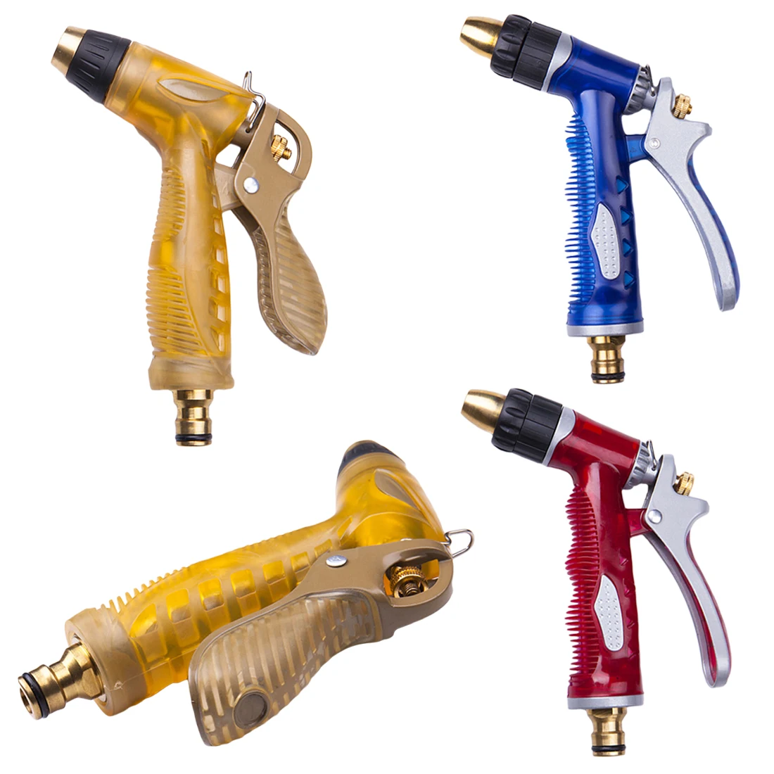 Car wash water gun head high pressure car wash water gun home copper