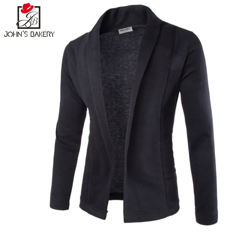 Sudaderas Sale Real Formal Cotton Polyester Sweater Men 2017 Brand Concise V-neck Coat Cardigan Male Solid Color Slim Mens Man