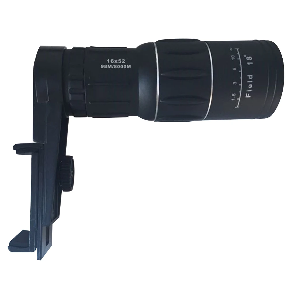 

16*52 HD Monocular Telescope Dual-tuning Objective Optical Functional for Outdoor Activities Camping Hiking Concert Hunting